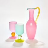 Tall Pitcher in Hot Pink