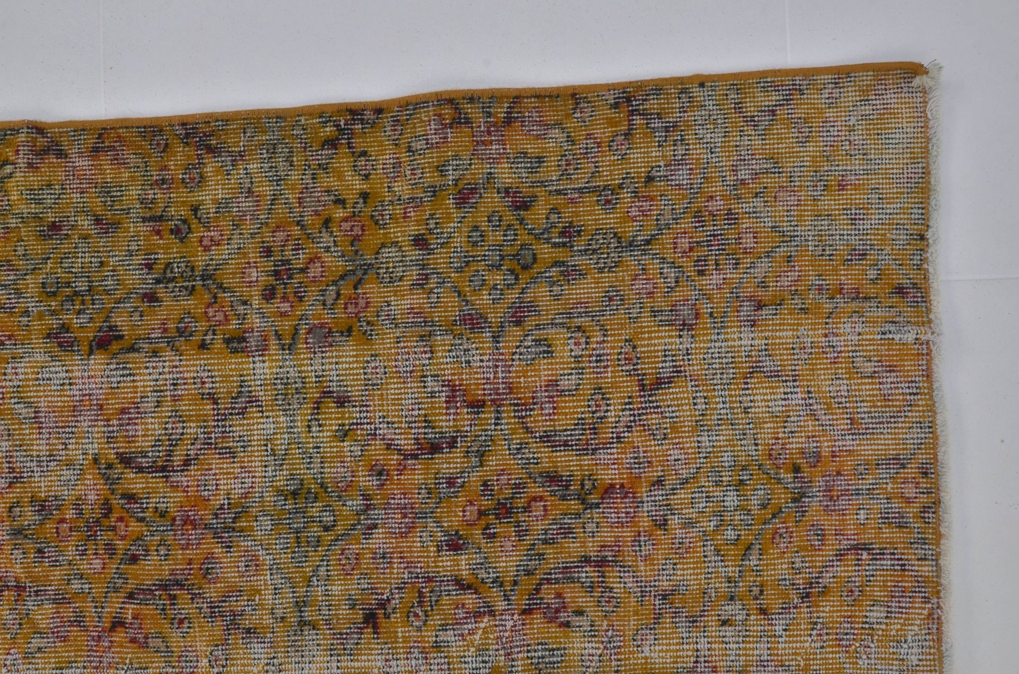 Tapis tribal orange