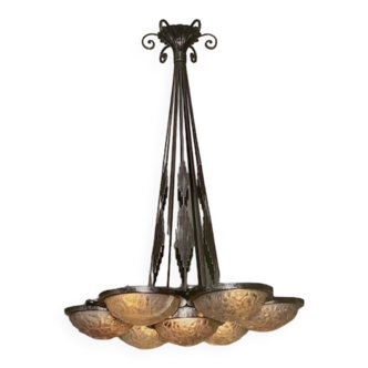 Art-deco chandelier