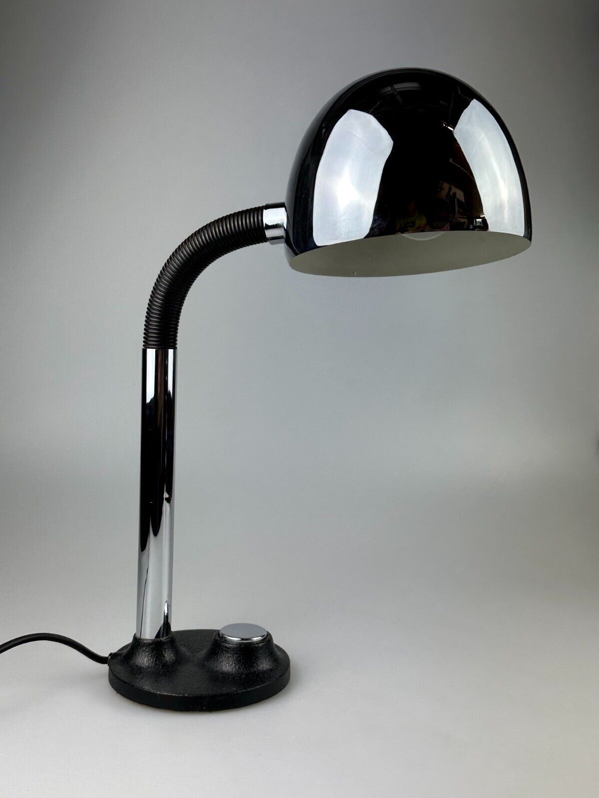 60s 70s table lamp Egon Hillebrand spherical lamp Space Age metal design