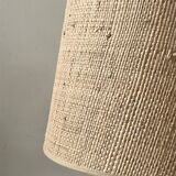 Lampe en céramique grès pyrité et signée Blanot, France 1970