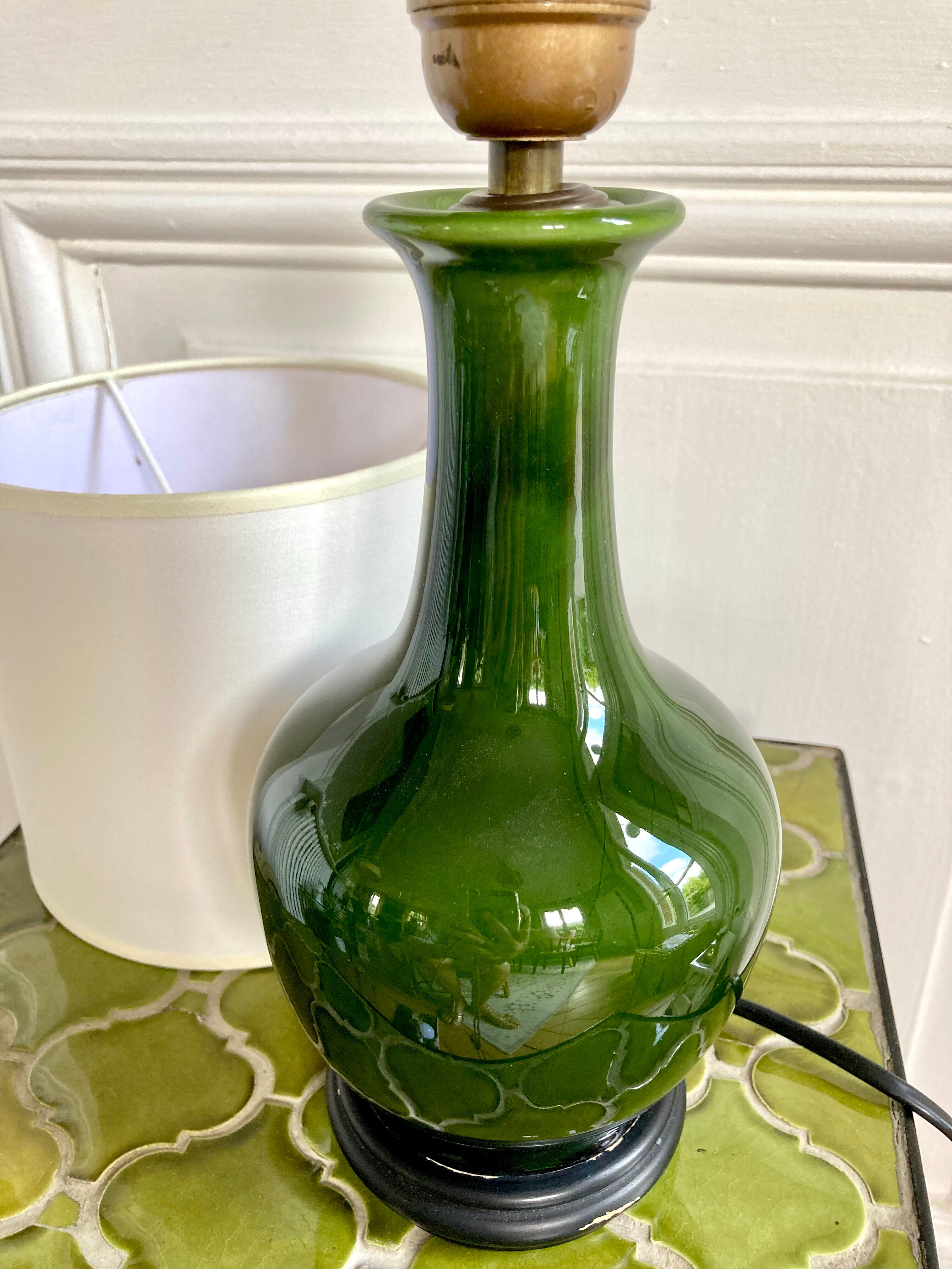 Vintage ceramic lamp