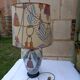 Paris porcelain table lamp