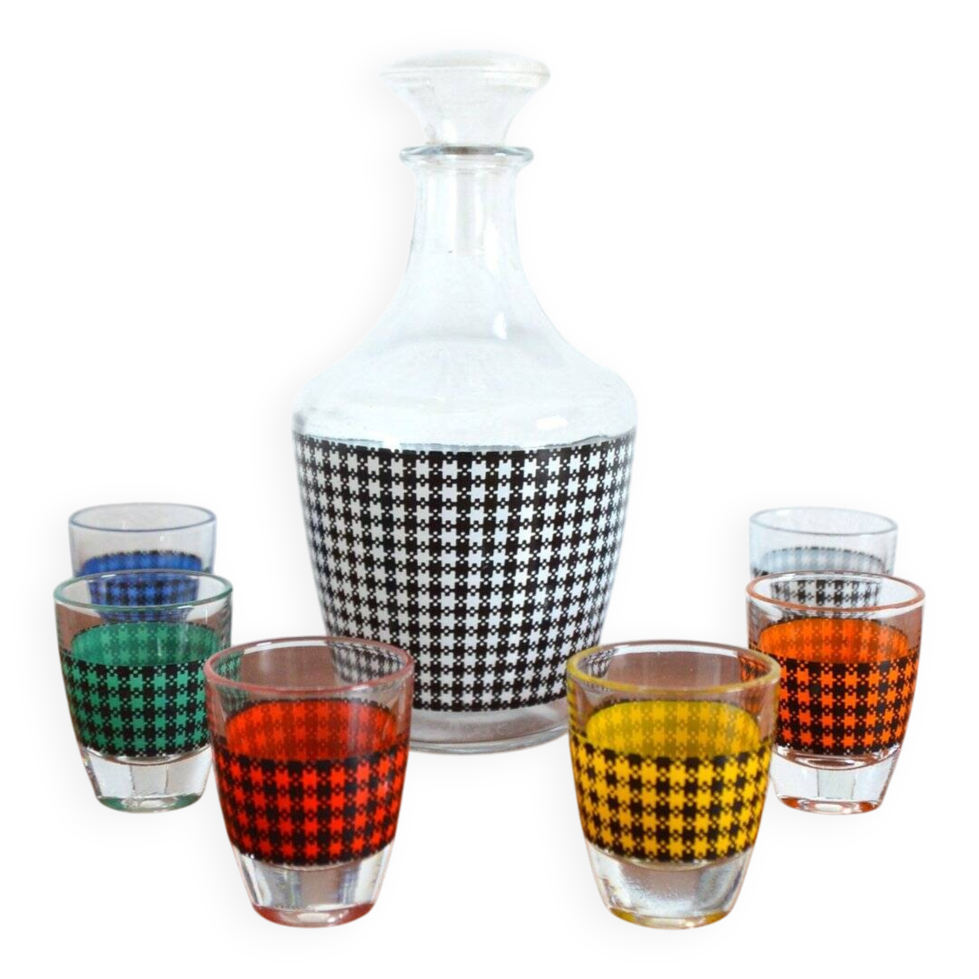 Vintage 1950s liqueur service