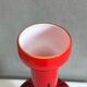 Opaline Florence vase, Pop Art, made in Italy, 1970's