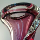 Imposing Murano of Walter FURLAN for 60s Bisanzio glass vase