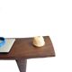 Senoufo vintage slim coffee table l: 110cm – handmade solid wood bench