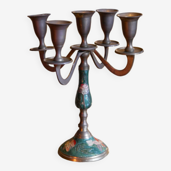 Flower candlestick