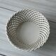 Bowl - braided salad bowl in French ceramic