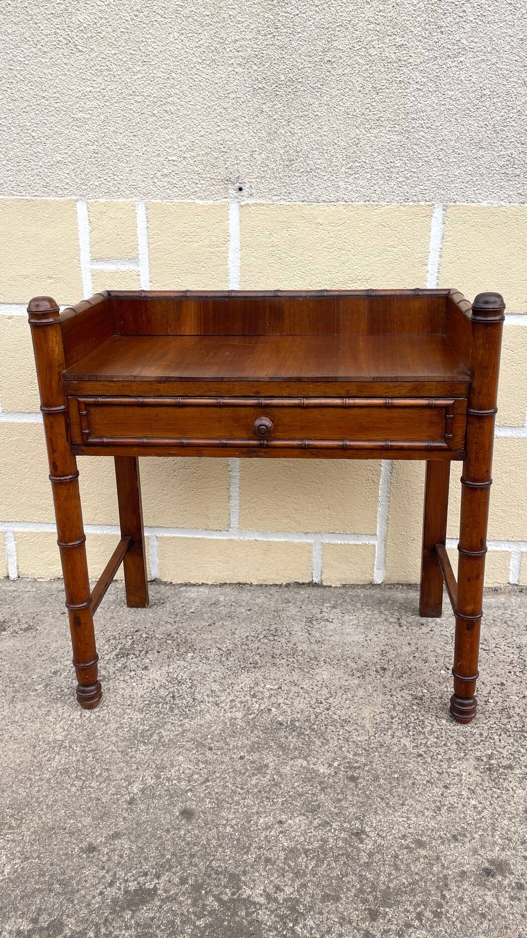 BUREAU Console 1900 dit BAMBOU