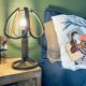 Vintage rattan lamp