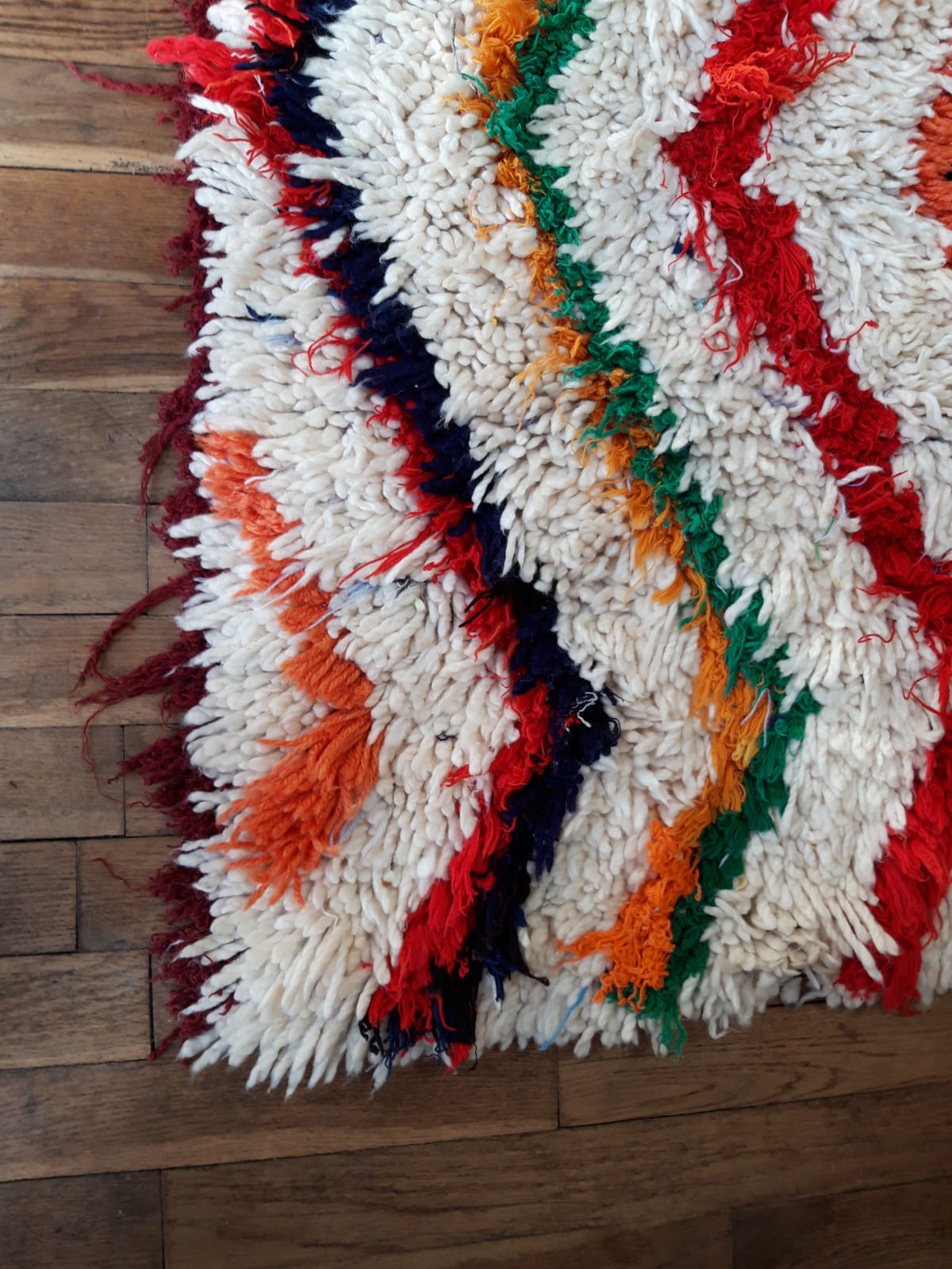 Old berber carpet