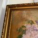 Peinture à l'huile bouquet de lilas