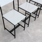 5 chaises de salle à manger, années 1960
