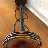 Plant holder in wicker vintage