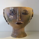 Ceramic vase , signed. Netherlands, 1995