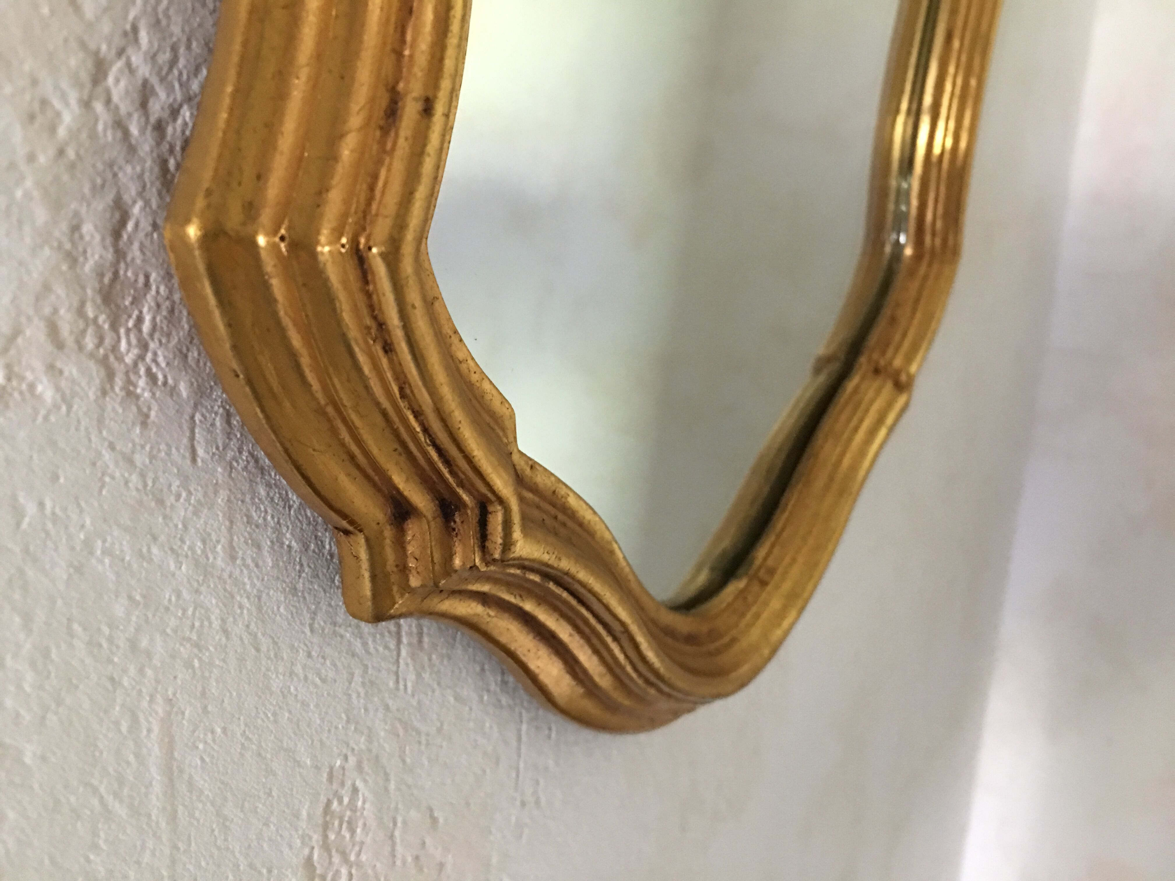 Mirror gold 30x42cm