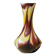 Italian opaline vase, flower pot, flower vase, blown glass, retro, interior decoration