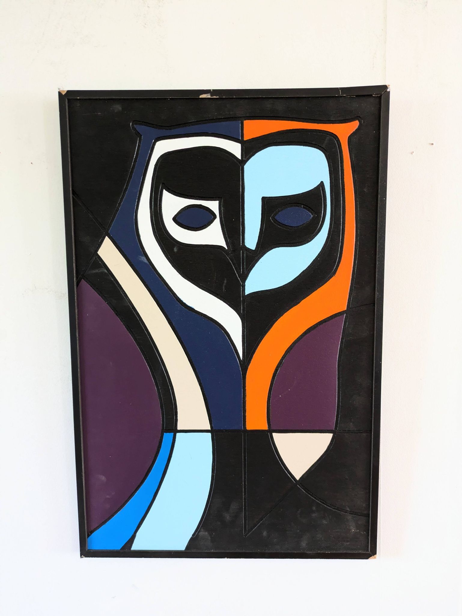Tableau art tribal animalier