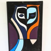Tableau art tribal animalier
