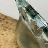 Blown glass salad bowl