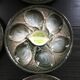 Lot de 6 assiettes à huîtres St Clément