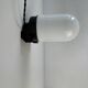 Vintage "block" applied light in opaline