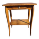 Oak table from the 1930s, 1 drawer.