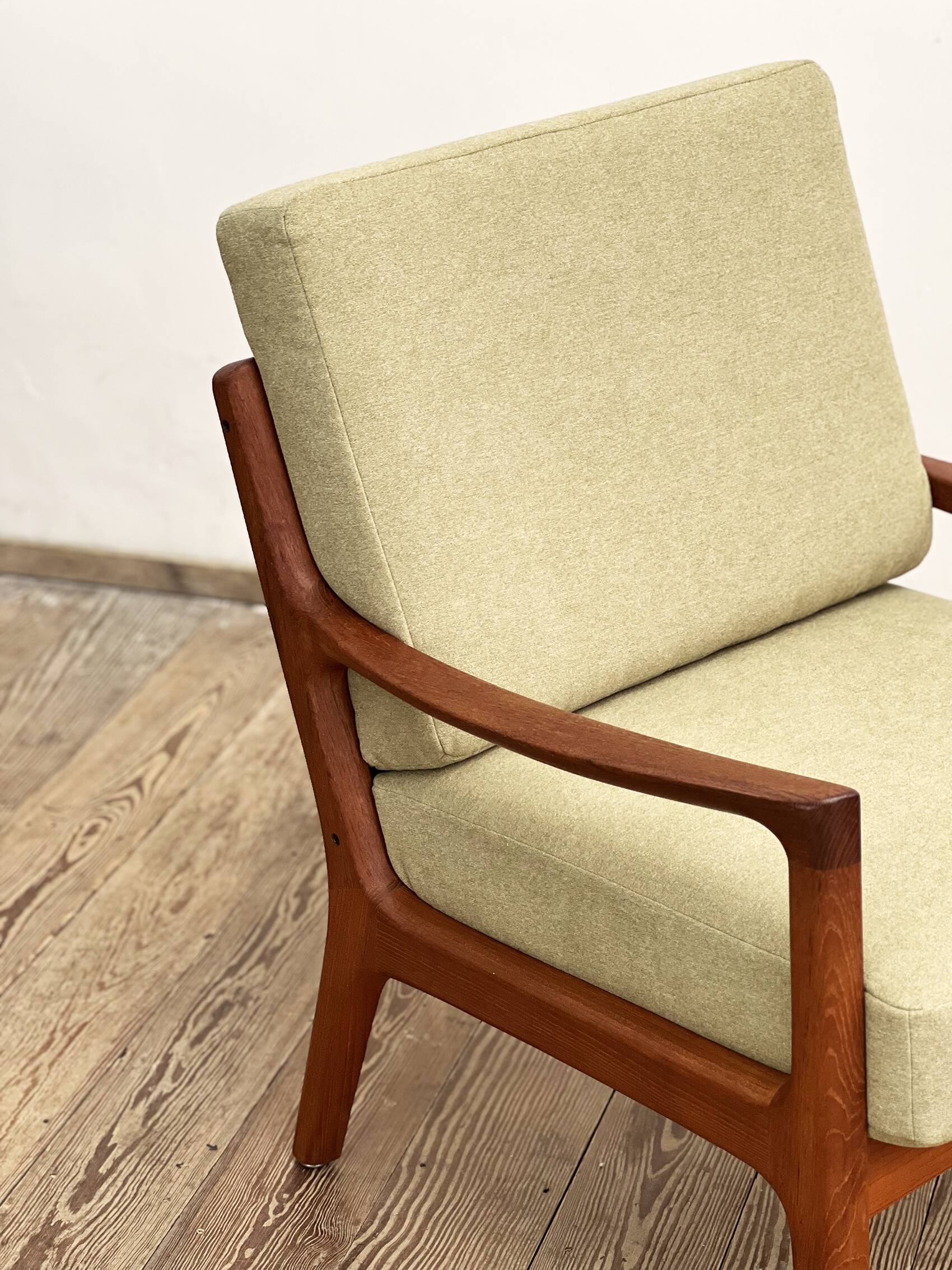 Mid Century Lounge Chair by Ole Wanscher for France & Son, Senator Series, Danish Design