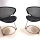Set of 2 Wilkhahn Nuvola conference / dining room chairs by Herbert Ohl, 19