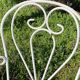 Pair of armchairs wrought iron garden chairs French iron armchairs 1950
