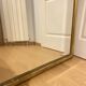 Important 19th Century Beveled Mirror with Pediment - Louis XVI Style - 81cm X 163cm