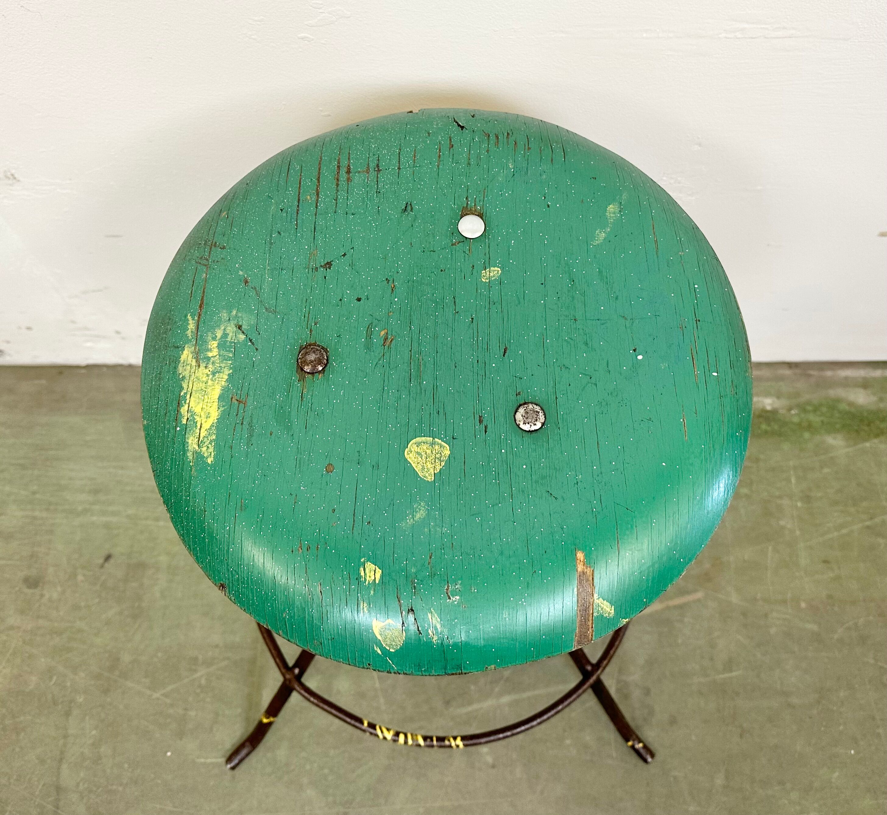 Industrial Workshop Swivel Stool, 1960s