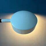 Vintage Hala white metal space age floor lamp