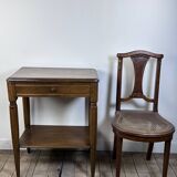 1940s Oak Side Table