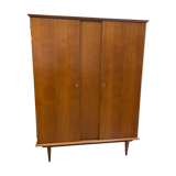 Vintage compass foot cabinet