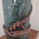 Nautical knot decor vase