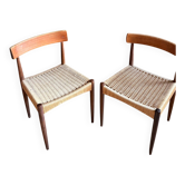 Pair of chairs MK200 Arne Hovmand-Olsen