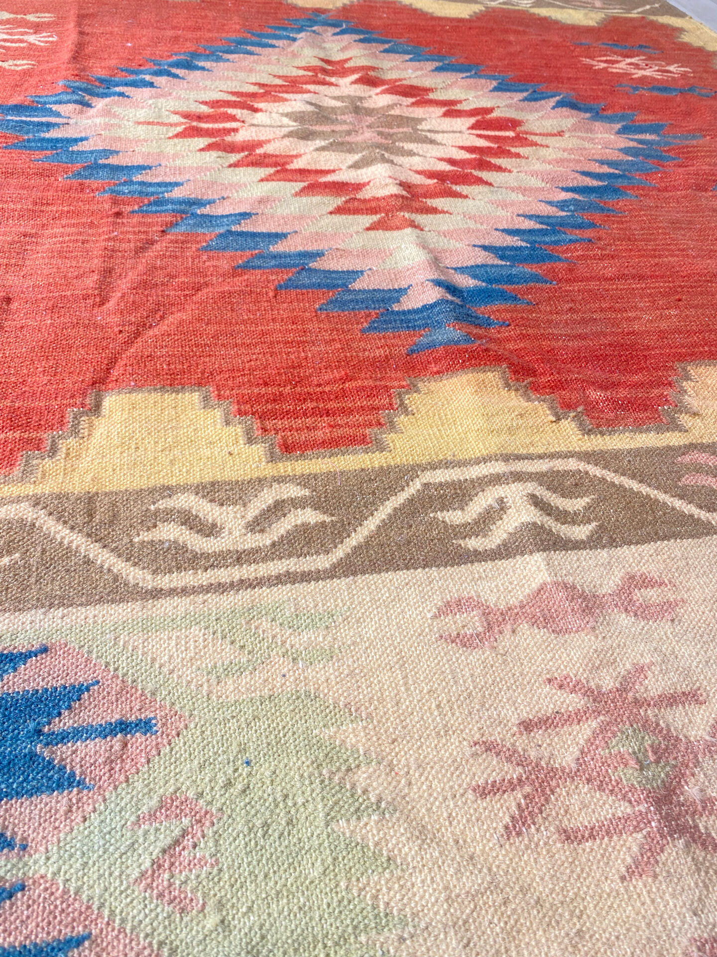 Tapis Killim turc d'Anatolie