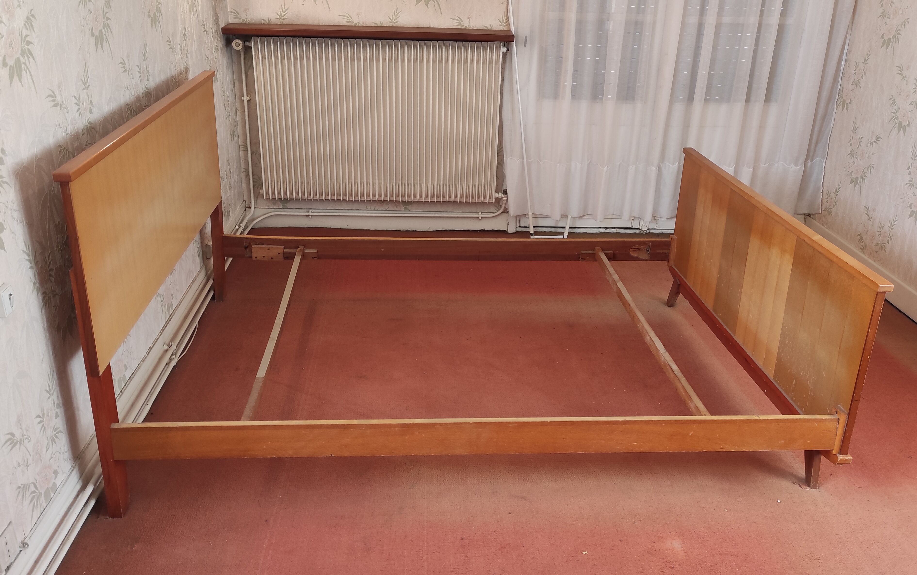 Scandinavian style bed 1960