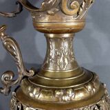 Paire d’aiguières en bronze, art nouveau – 1910