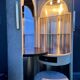 Coiffeuse cylindrique Space Age style Roche Bobois 1970