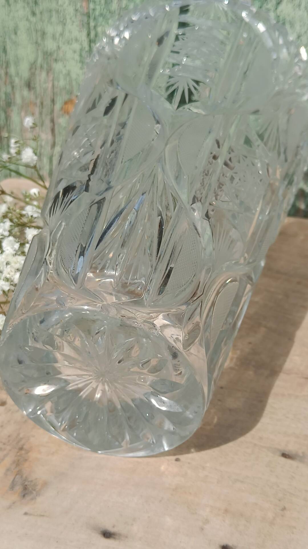 Art Deco glass vase