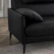 2-seater leather sofa