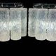 Pair of Venini Tronchi wall lights by Toni Zucherri, Italy 1970