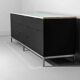 Executive sideboard by Florence Knoll with 'rosé aurore' marble top