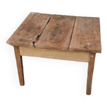 Table de ferme basse
