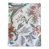 Nappe Madura motif fleurs exotiques façon indienne 170x140cm