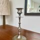 Antique metal candlestick