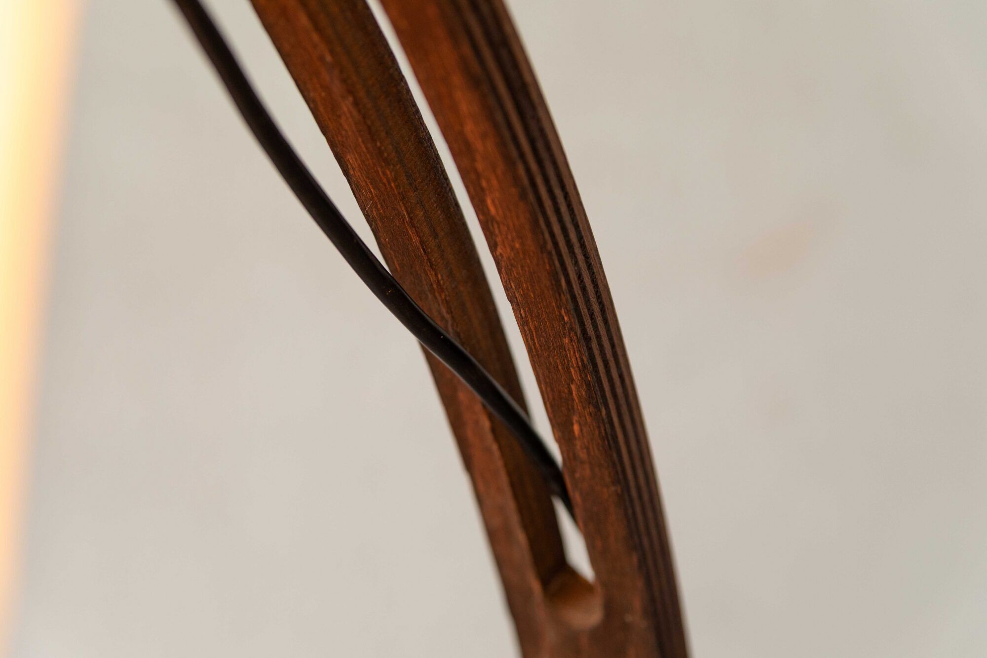 Art Deco arched floor lamp